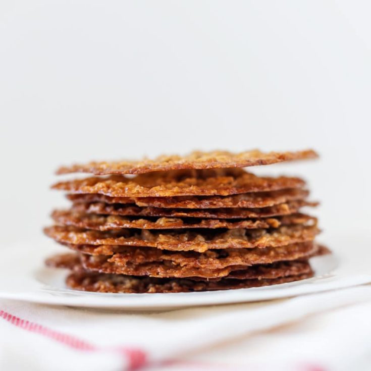 Oatmeal Lace Cookies