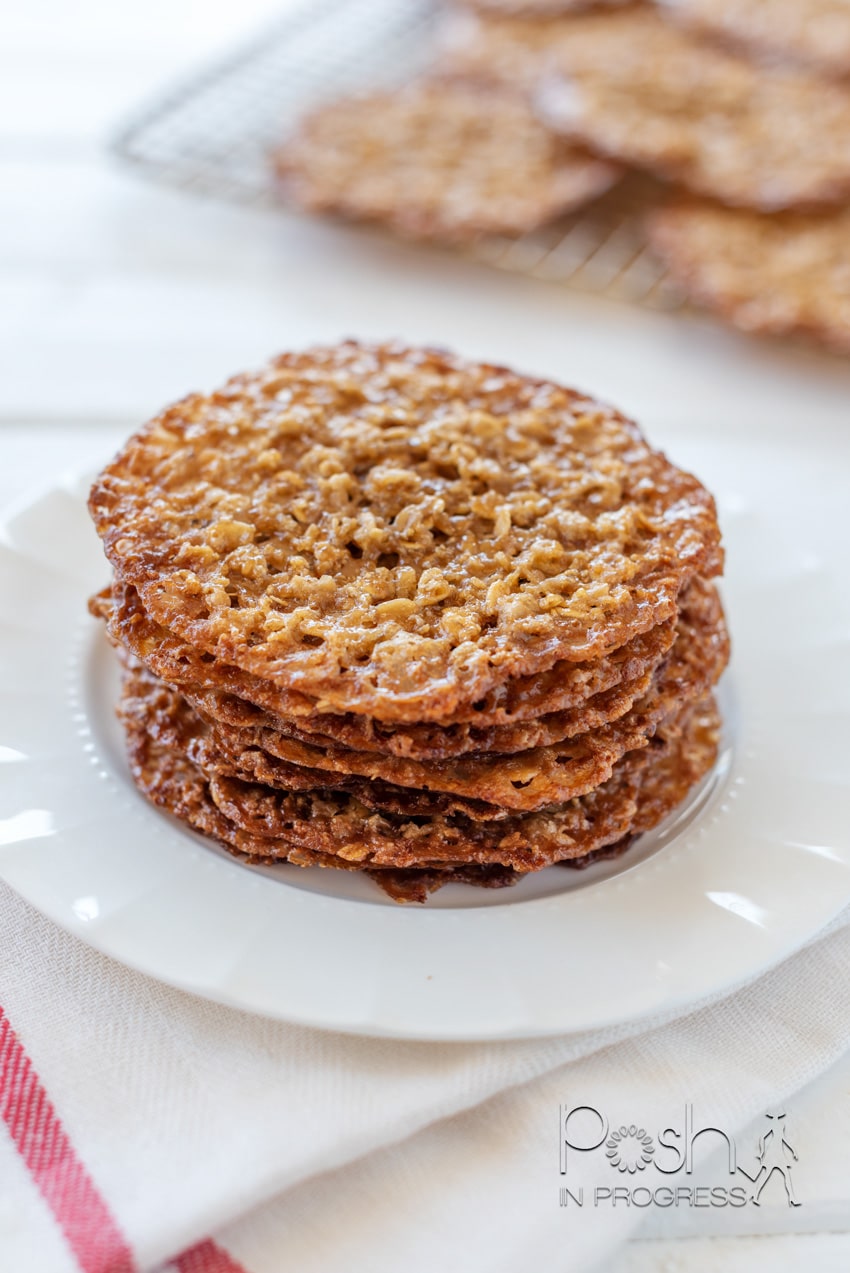 oatmeal lace cookies 2