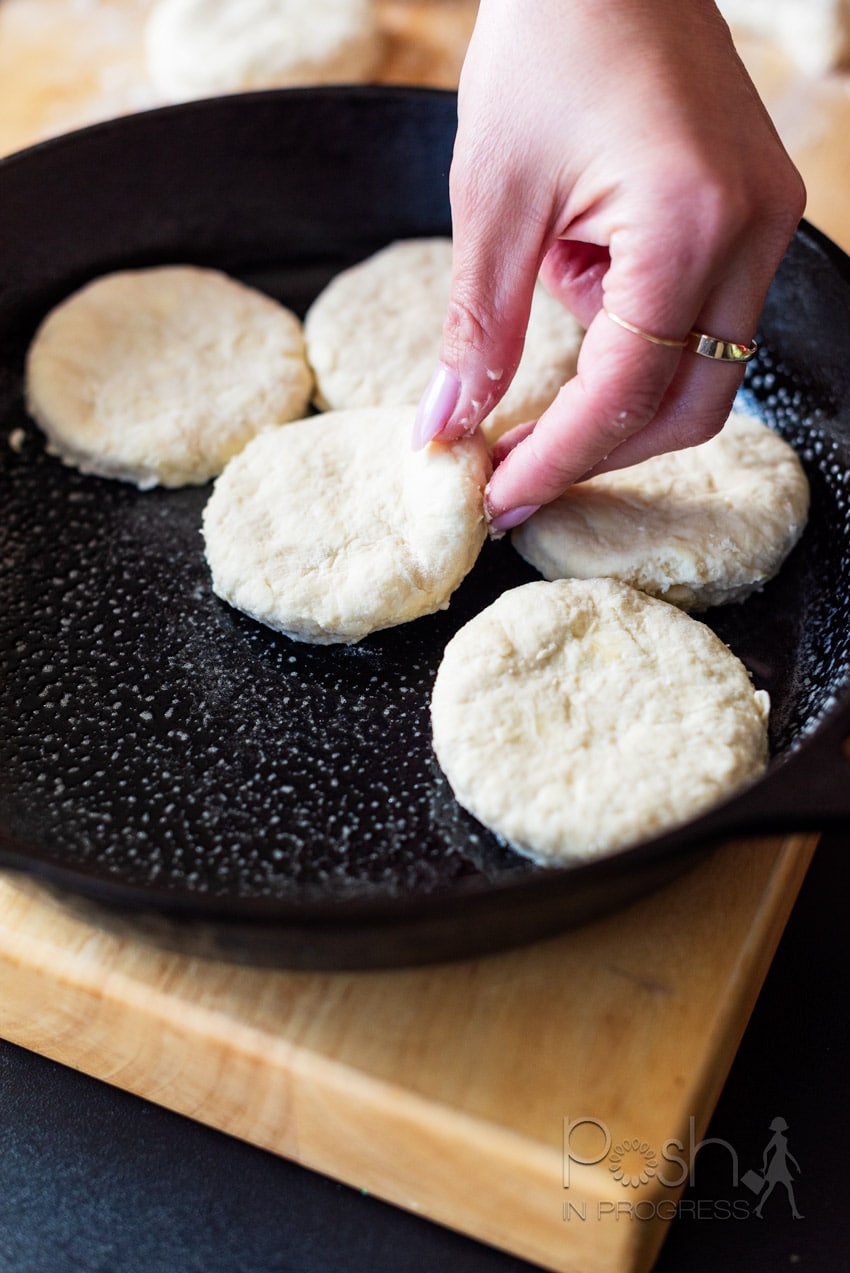 Easy Honey Glazed Biscuits Recipe featured by top LA lifestyle blogger, Posh in Progress
