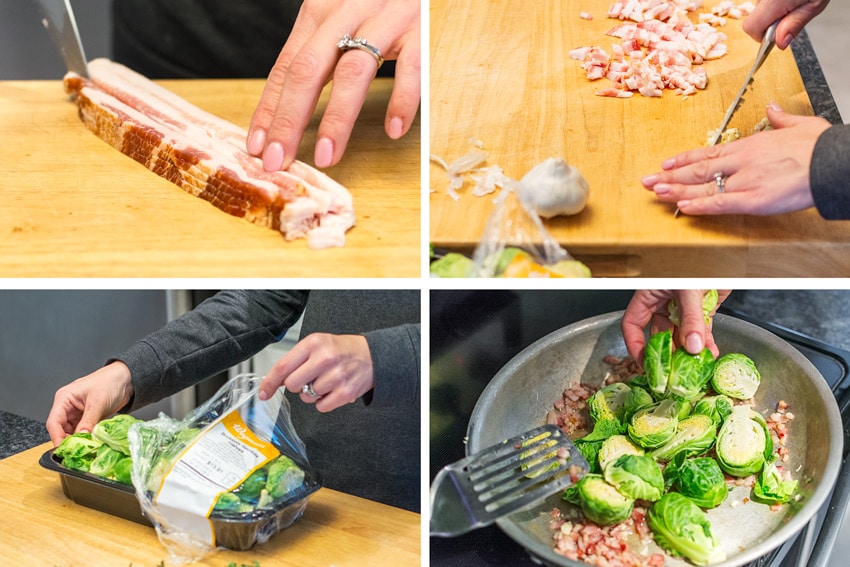 How to Make This Blissful Bacon-Braised Brussels Sprouts Recipe