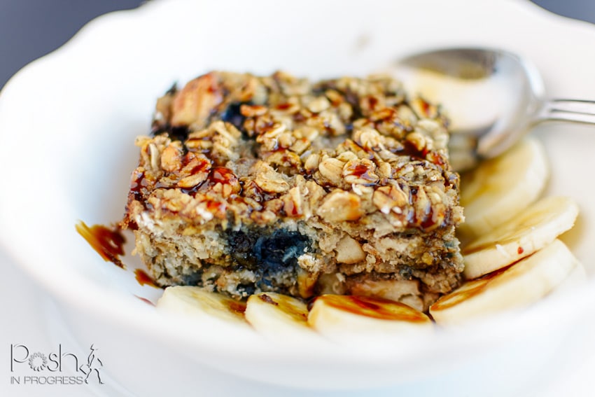blueberry baked oatmeal