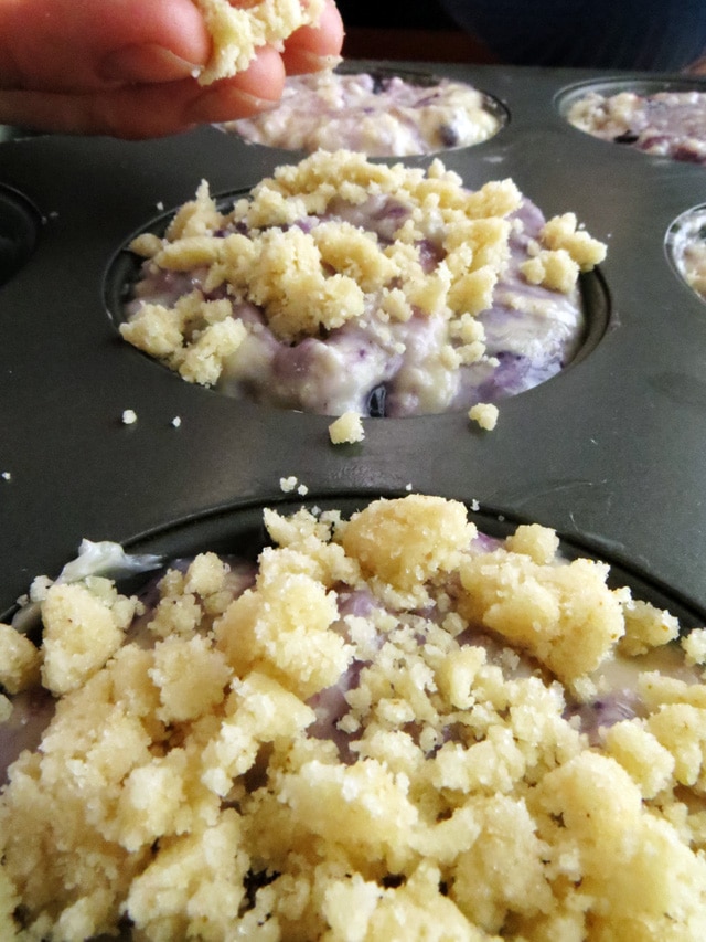 lemon blueberry muffins