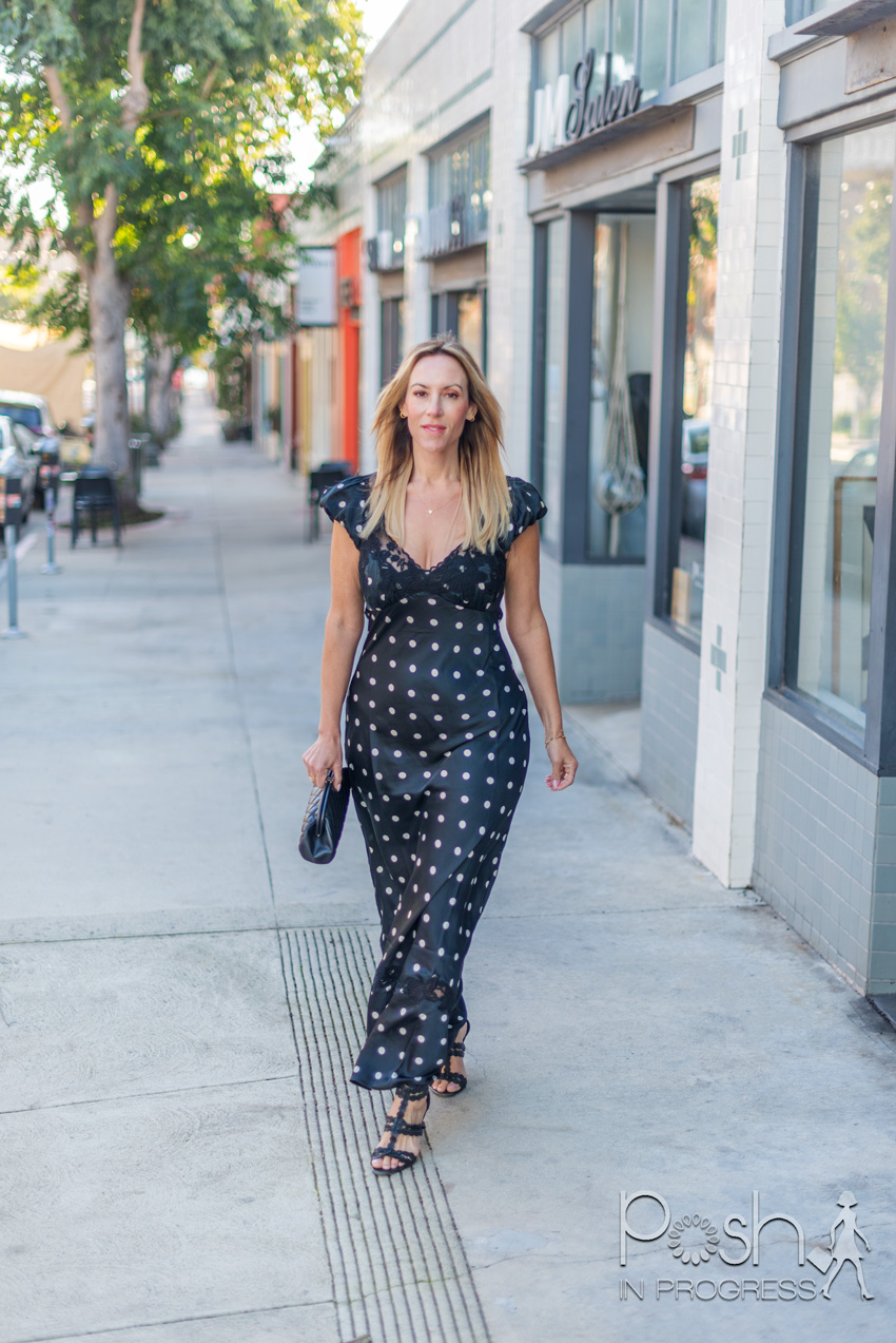 black polka dot dress 2