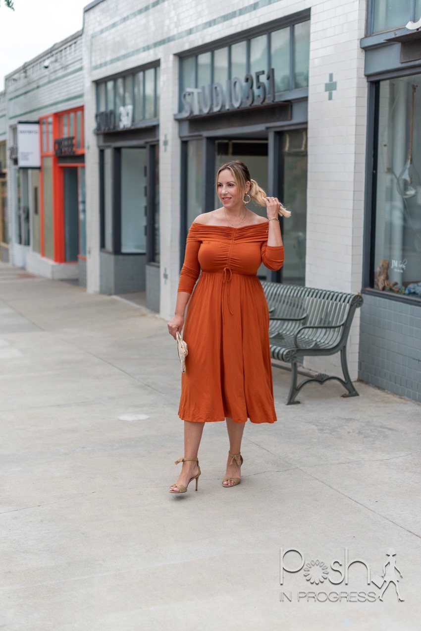Rusty Orange Dress: You Need This Popular Color For Fall