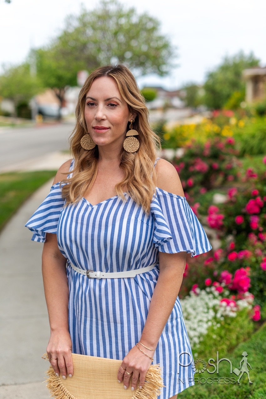 cold shoulder dress posh in progress stacey freeman 2