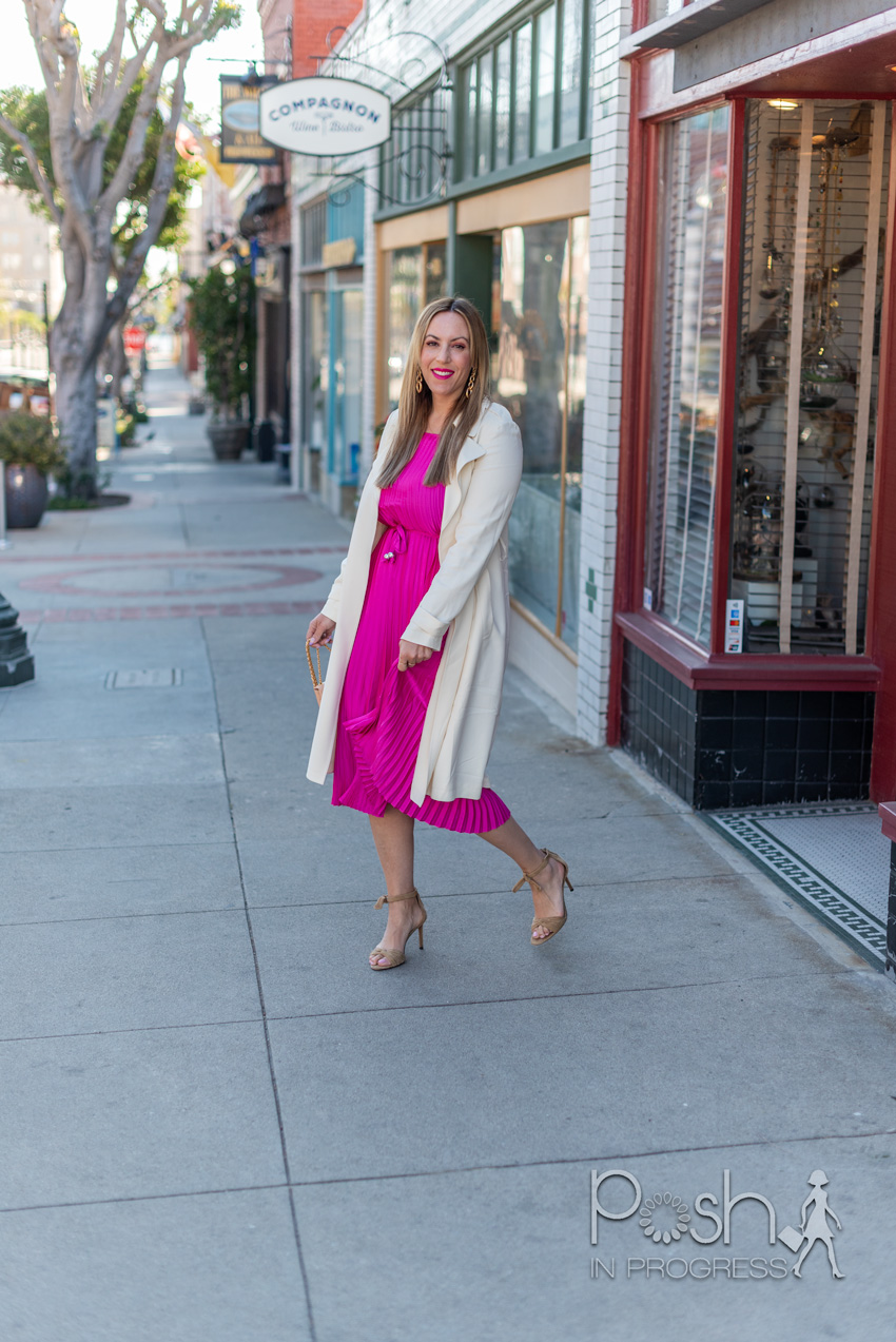 pleated dress stacey freeman posh in progress 2