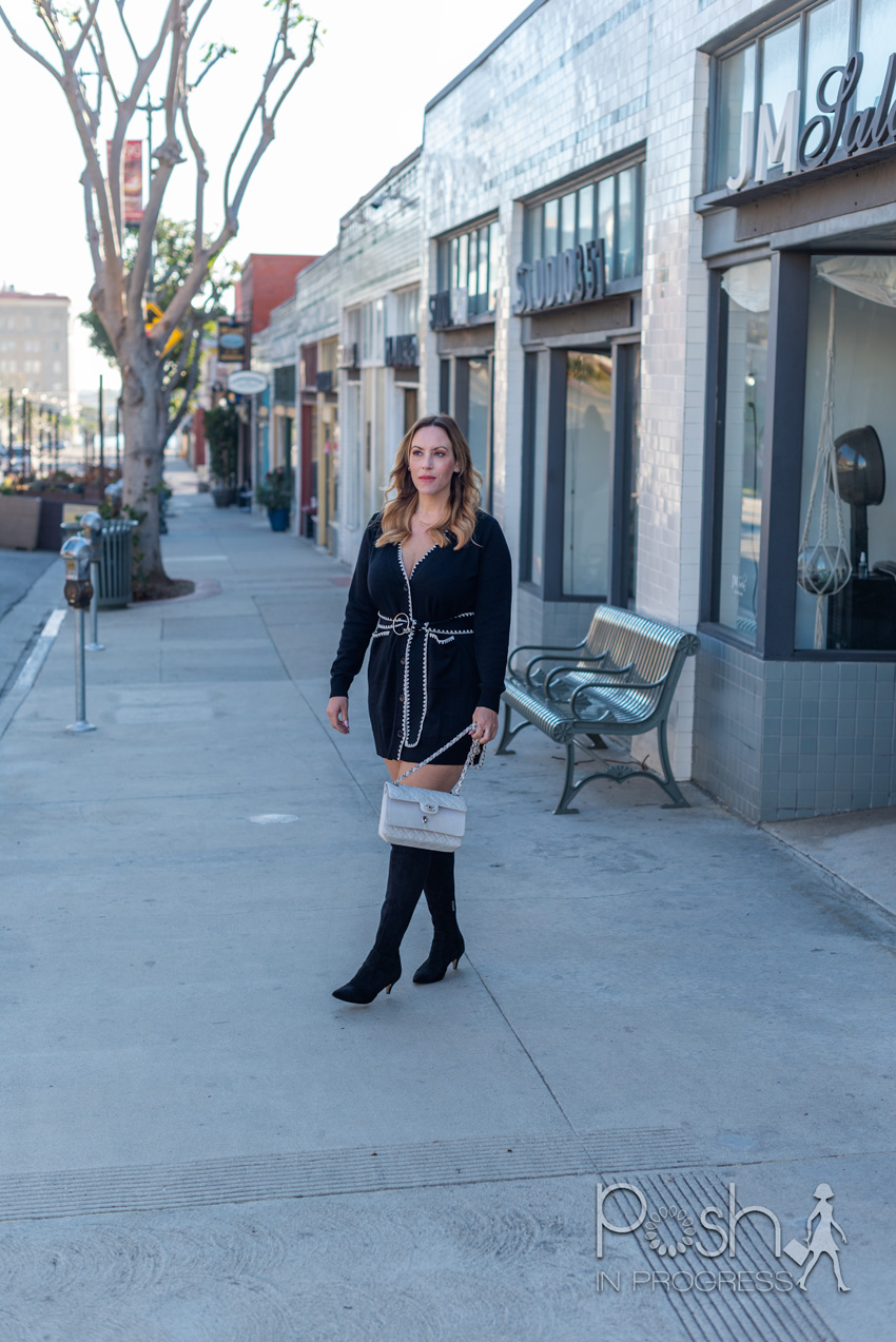 shein belted cardigan stacey freeman posh in progress 5