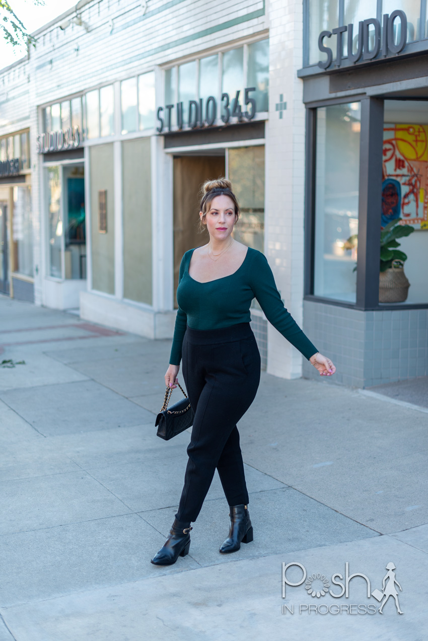 sweetheart neckline sweater 3