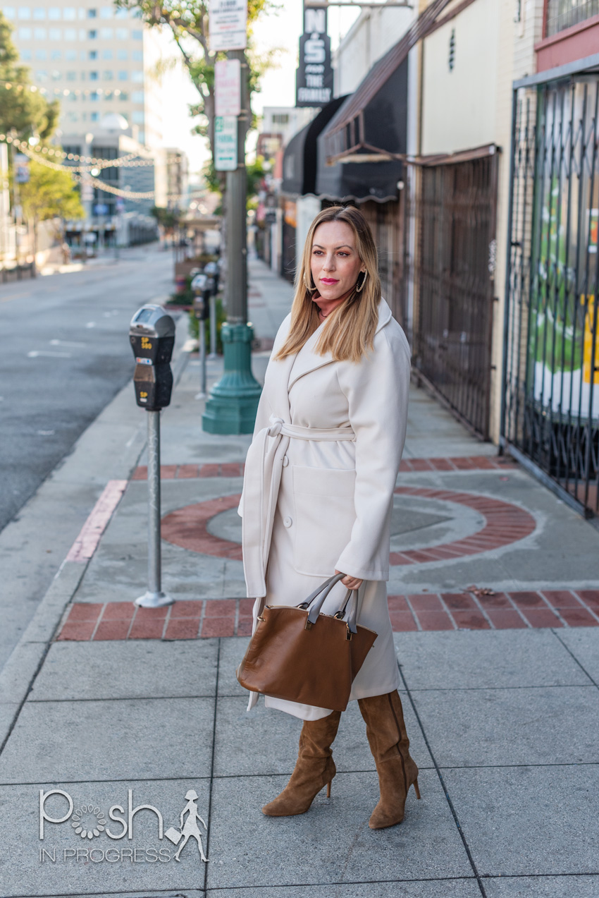 Here are the Benefits of a Long White Winter Coat