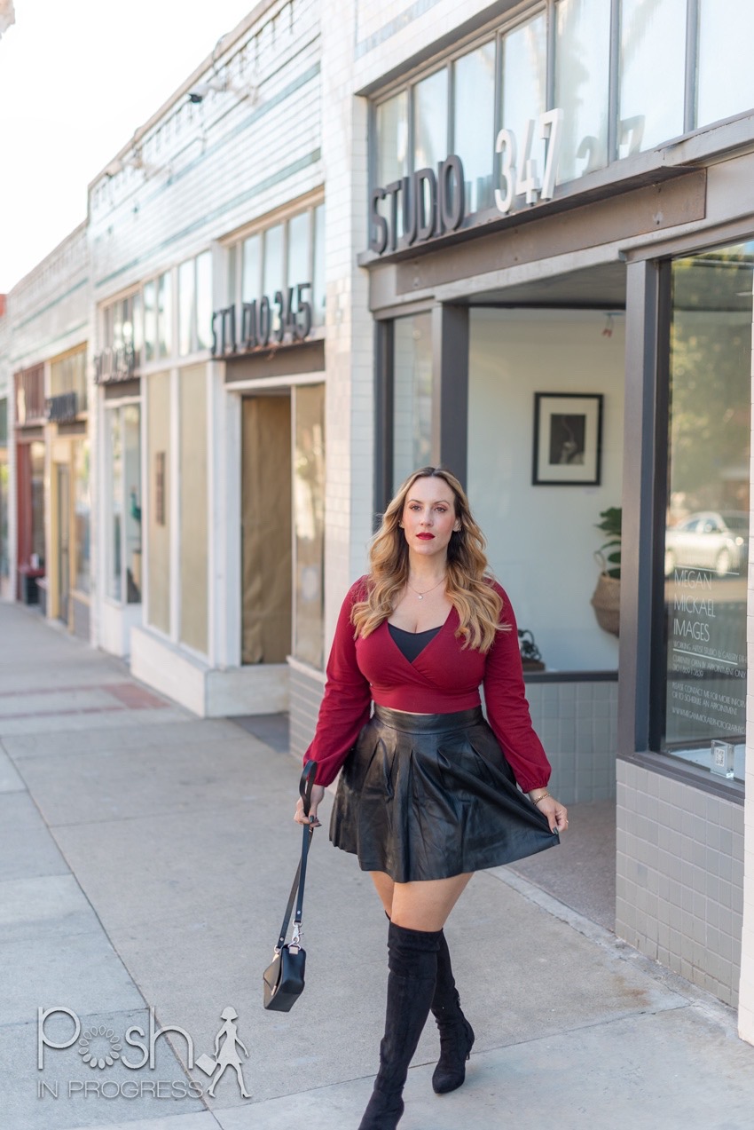 leather mini skirt 2