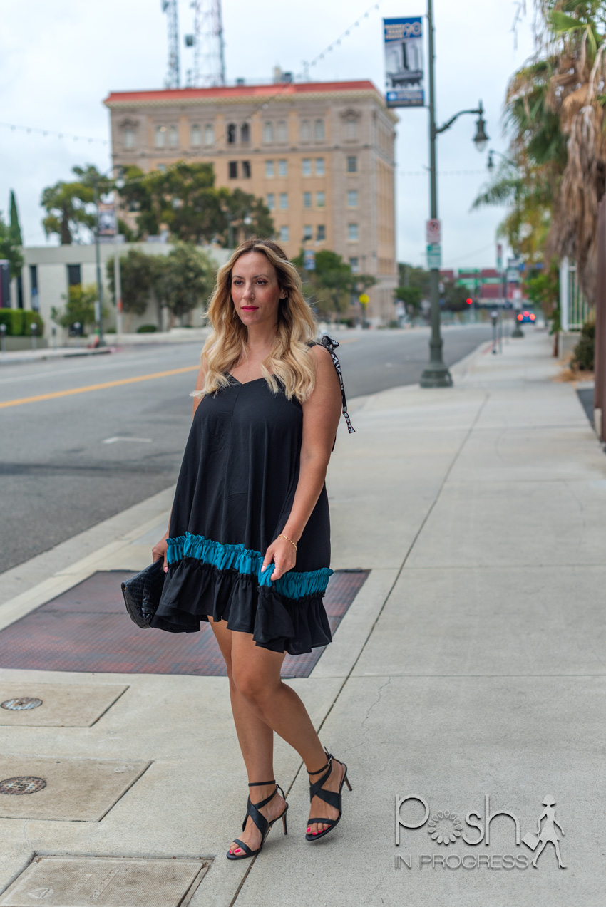 flowy black dress 4