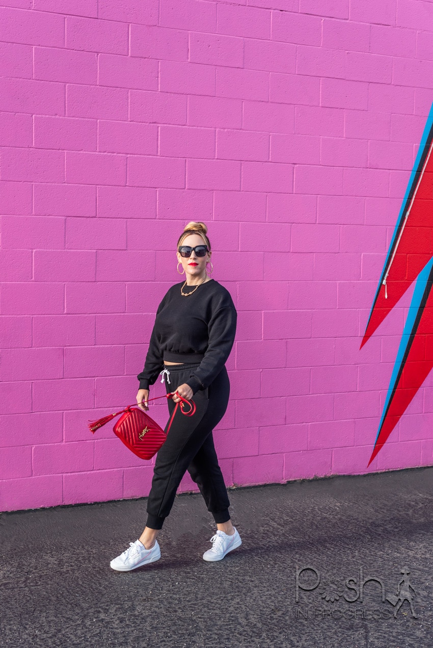 Casual Spring Style: How to Style your Favorite Matching Sweat Suit