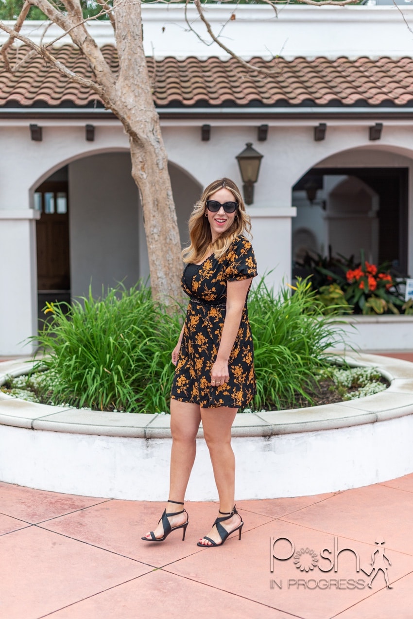 10 Adorable Black Floral Dresses I Love For Spring