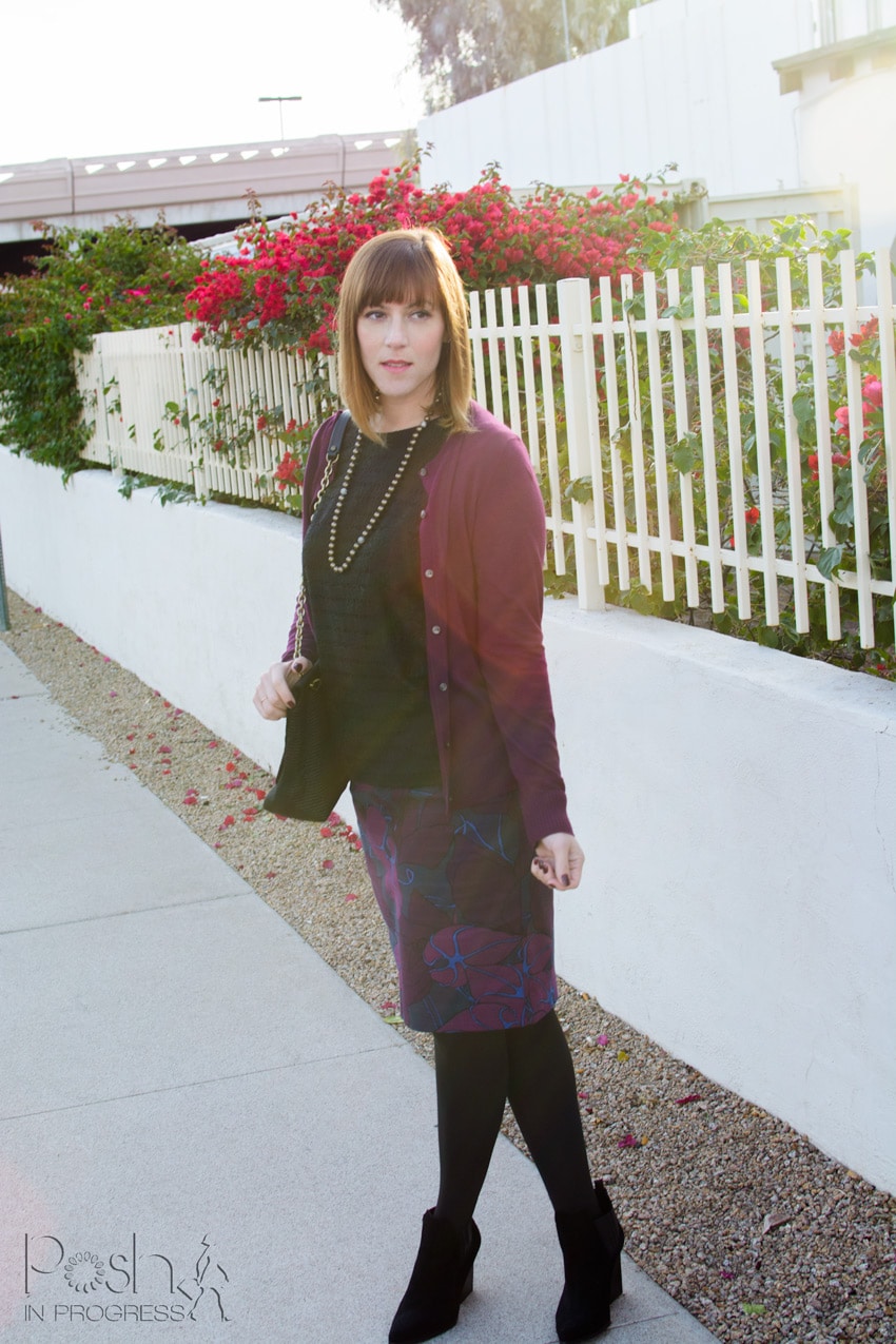 How to Rock a Printed Pencil Skirt When You’re a Curvy Girl