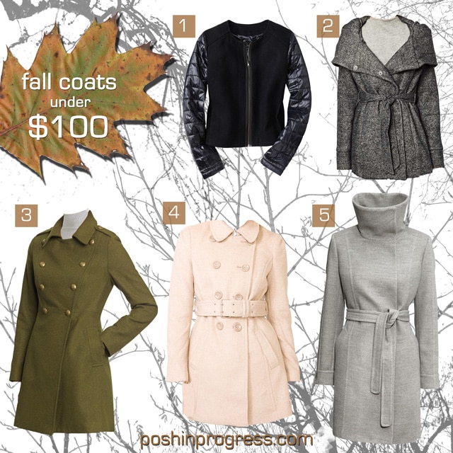 Value Priced Fall Coats for Women