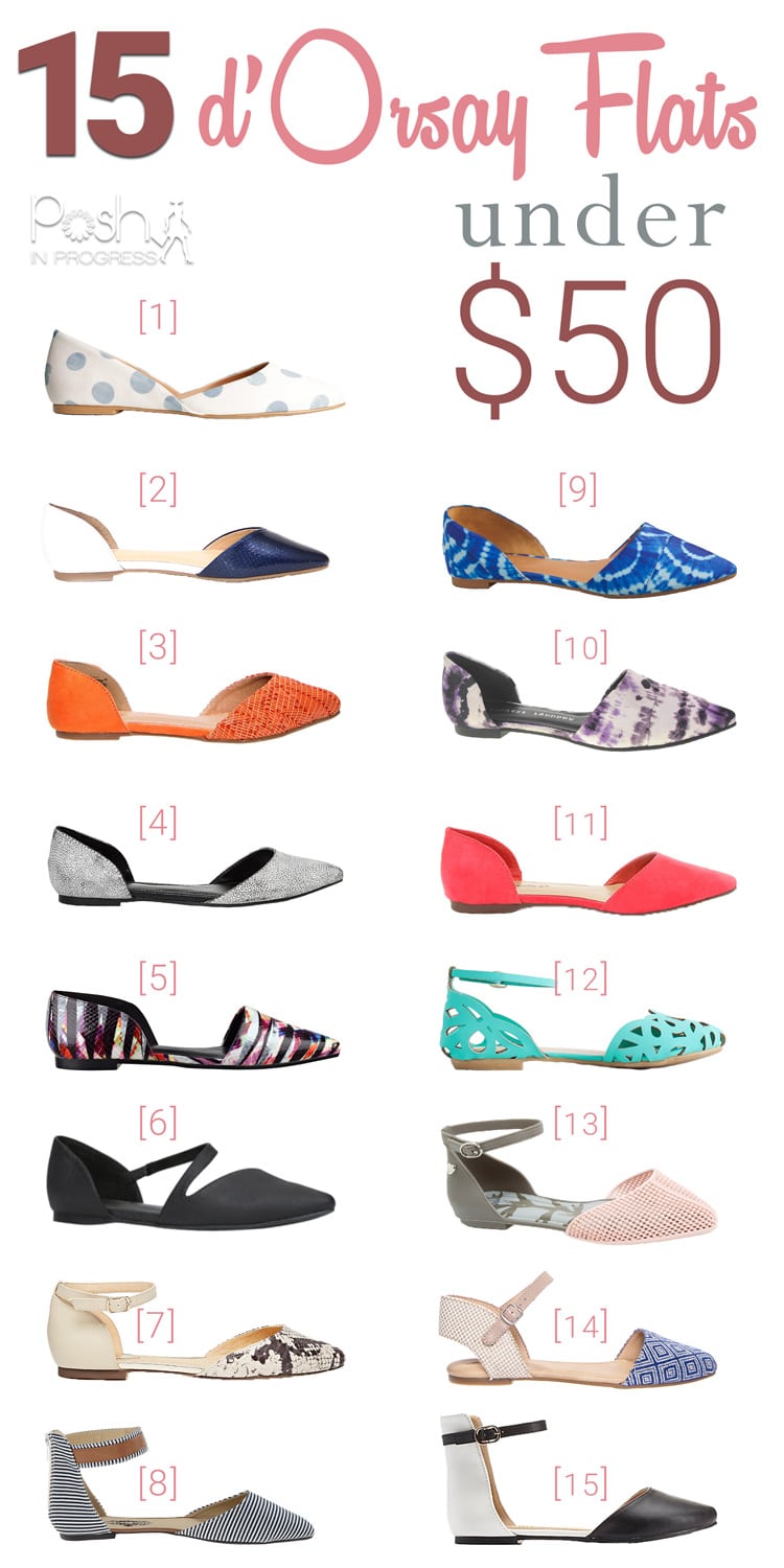 15 d’Orsay Flats Under $50