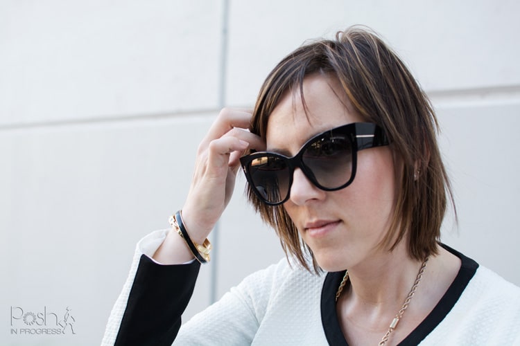 Black and White Blazer