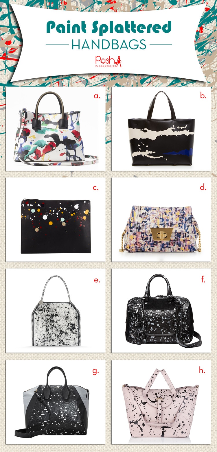 Paint Splatter Purses Trend
