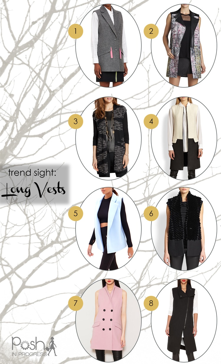 Trend Sight: Long Vest Trend