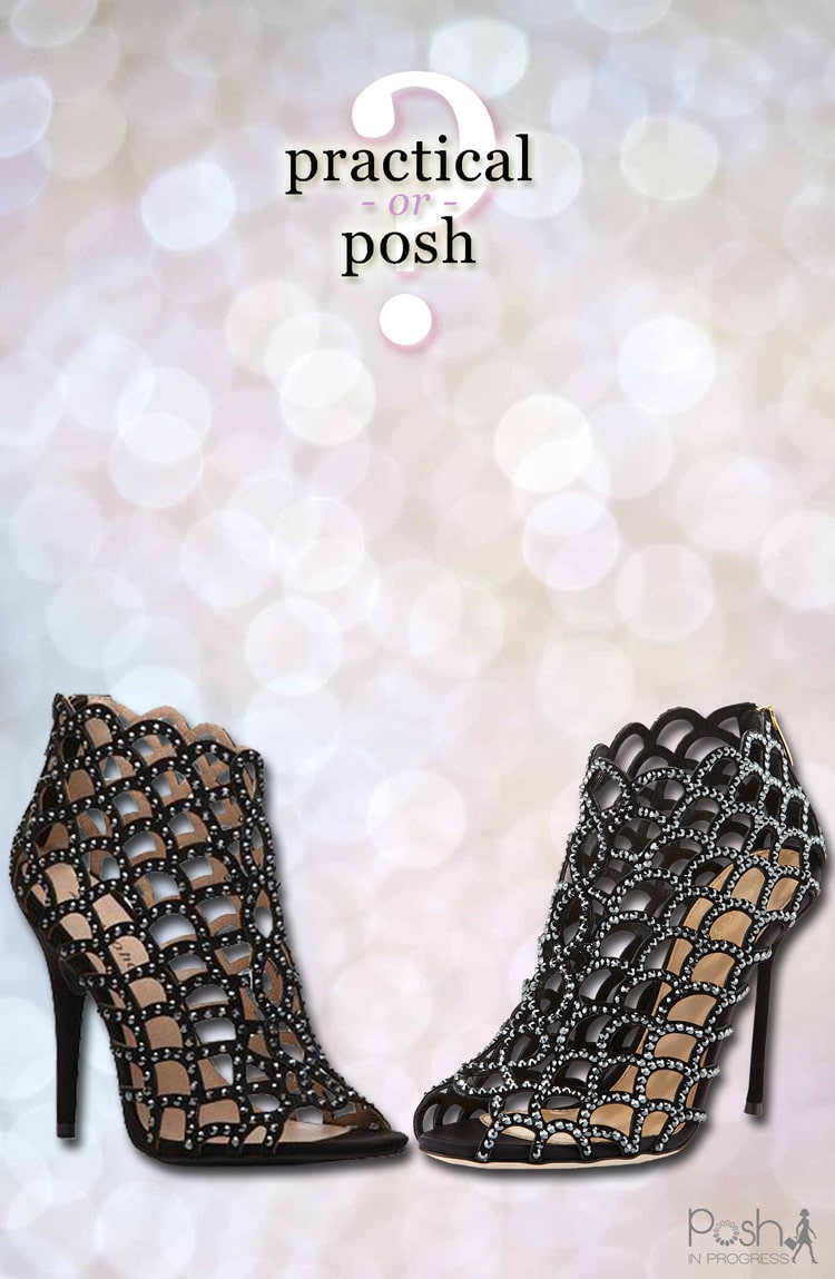 Practical or Posh: Caged Booties