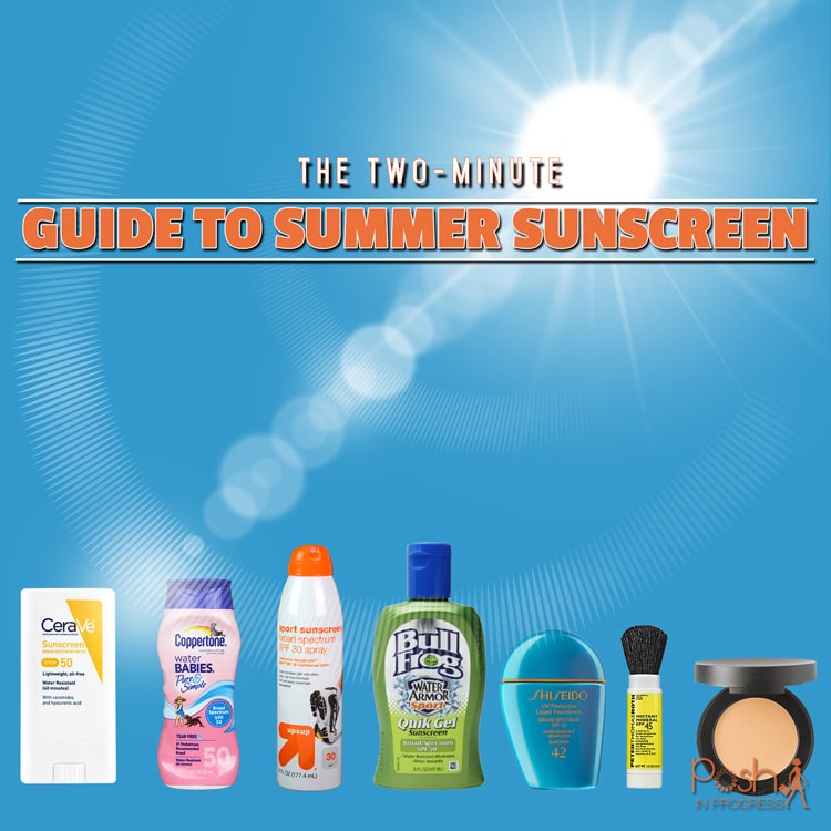 Guide to Summer: Sunscreen Explained