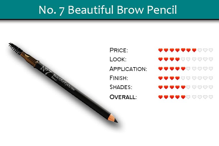 No. 7 Beautiful Brow Pencil
