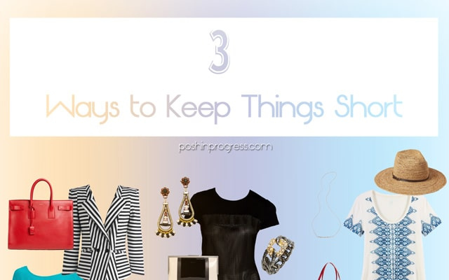 Three Ways to Wear Shorts