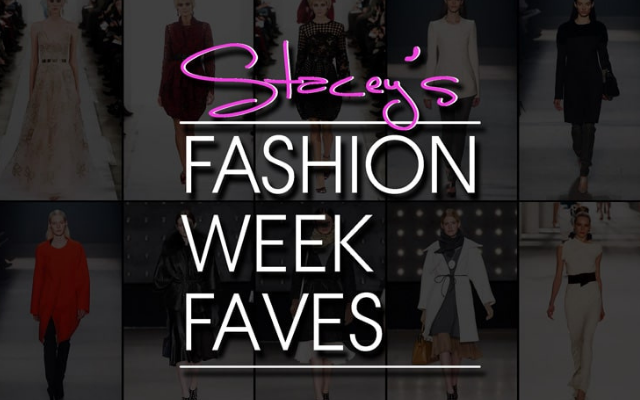 Stacey’s Top 5 Faves from New York Fashion Week Fall 2014