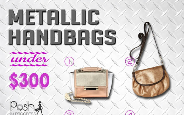 Metallic Handbags Under $300