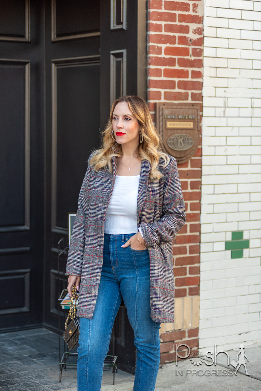 plaid jacket for women stacey freeman posh in progress