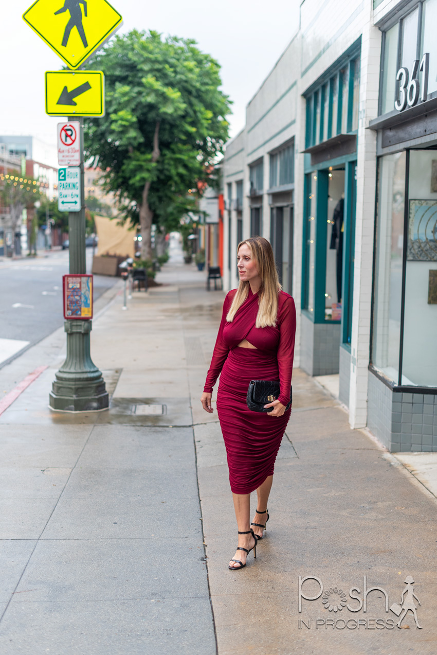 ruched bodycon dress 2