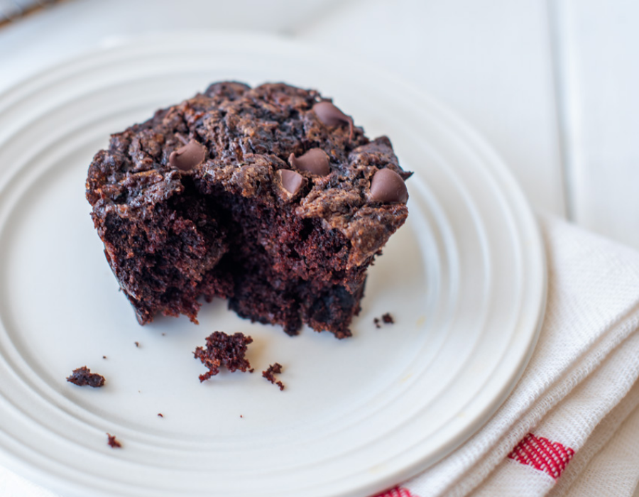 National Zucchini Bread Day: Easy Chocolate Zucchini Bread Muffins Recipe