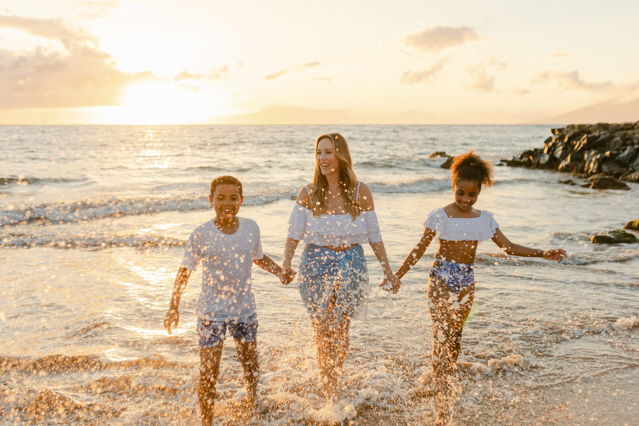 Family resort in Maui, Hawaii with ocean view