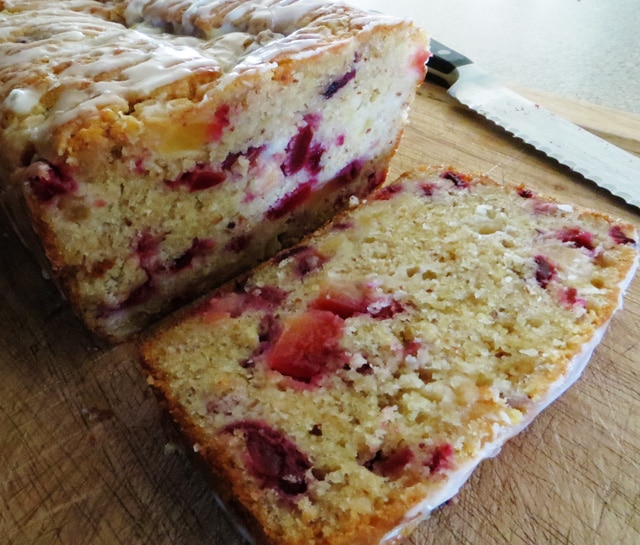 Orange Glazed Plum Cake