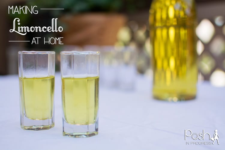 Homemade Limoncello Recipe