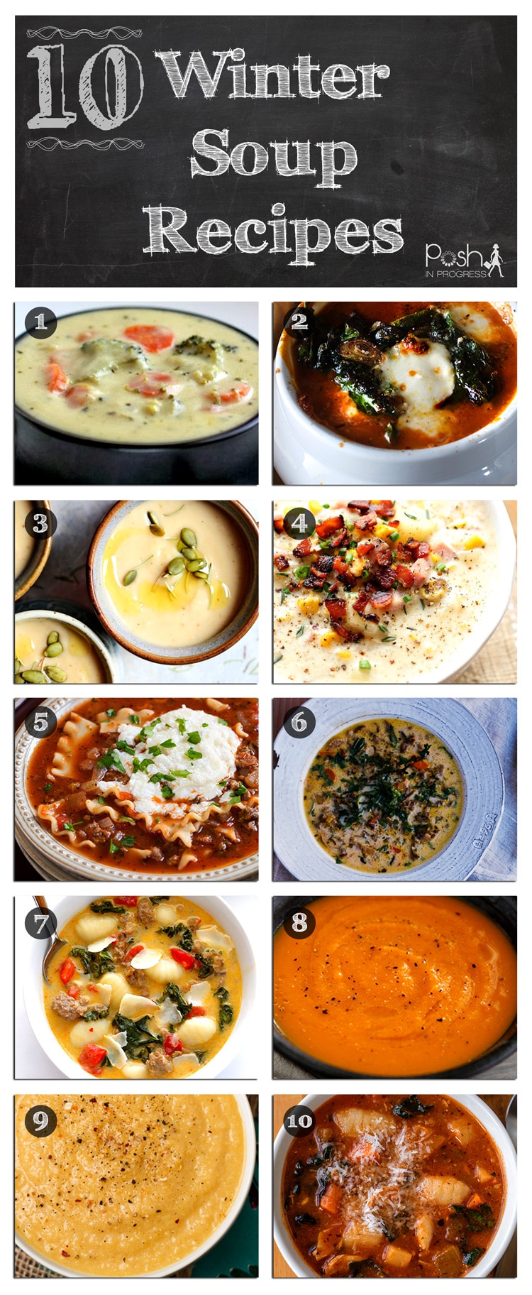 10 Winter Soup Recipes