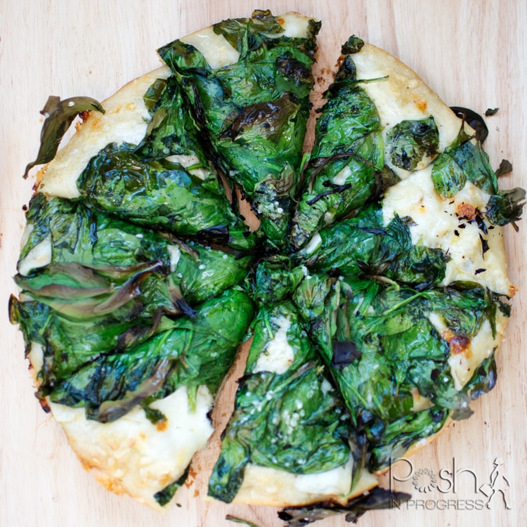 Cast Iron Skillet Popeye Pizza