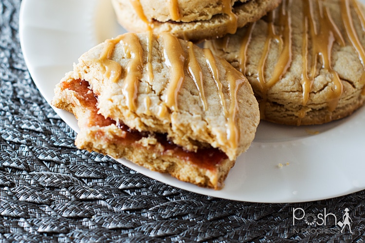 Peanut Butter and Jelly Scones