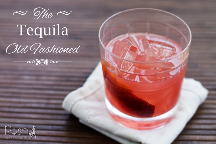 Blood Orange Tequila Old Fashioned