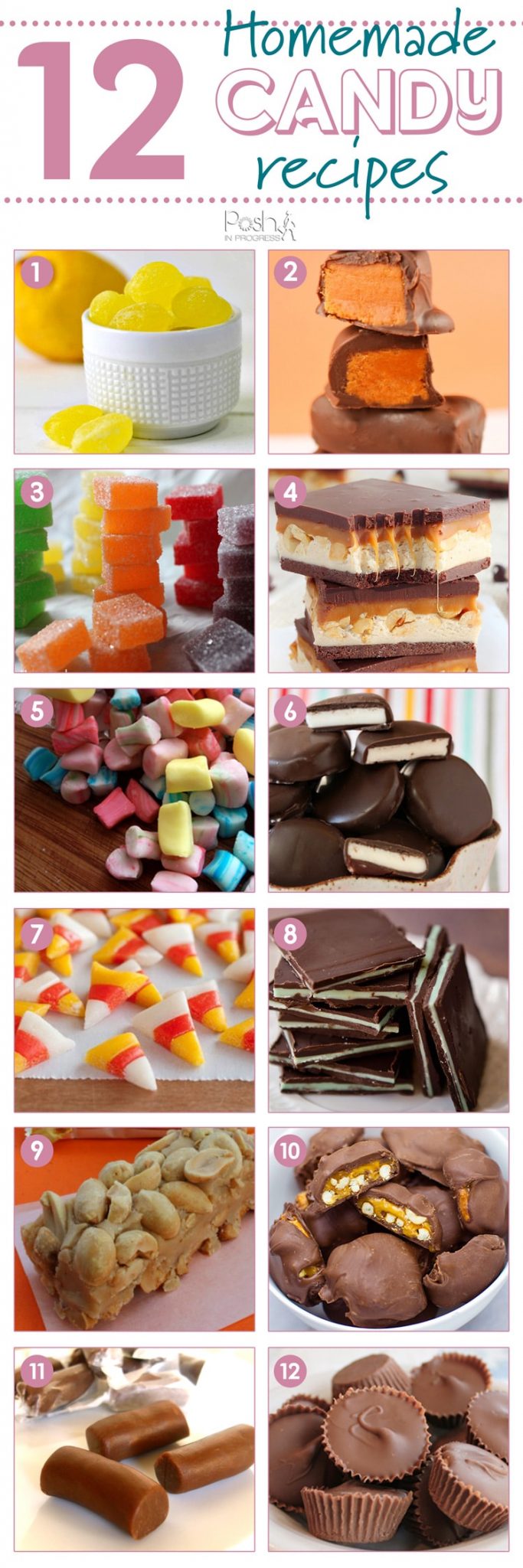 12 Homemade Candy Recipes