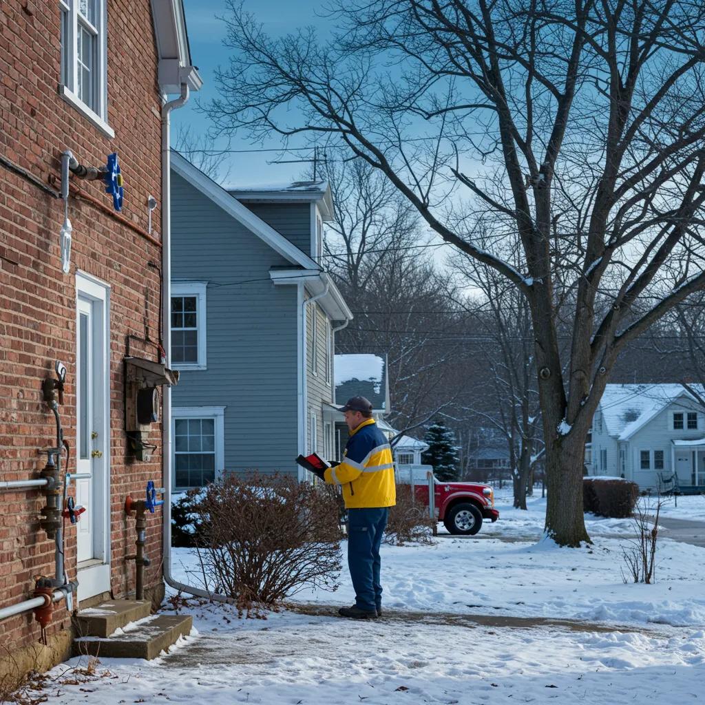 Residential area in Erie, PA, highlighting local plumbing challenges and expertise needed for effective service