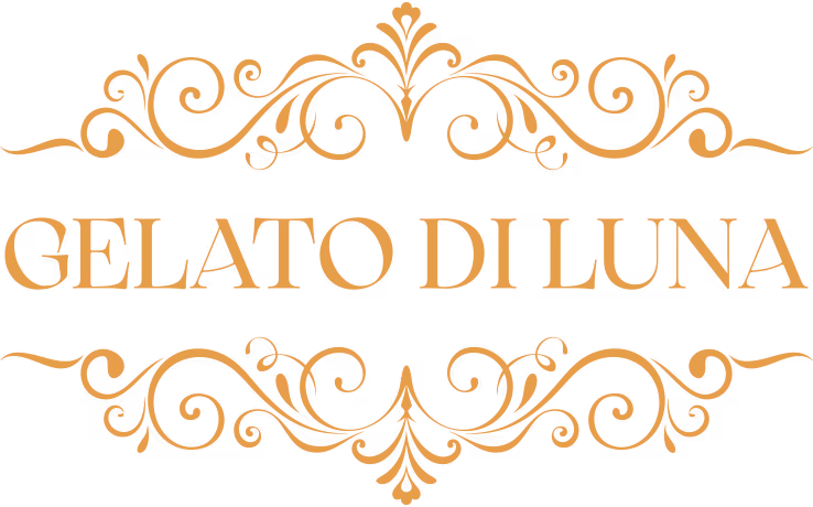 logo of Gelato di Luna in gold