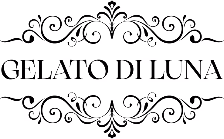 logo of Gelato di Luna in black