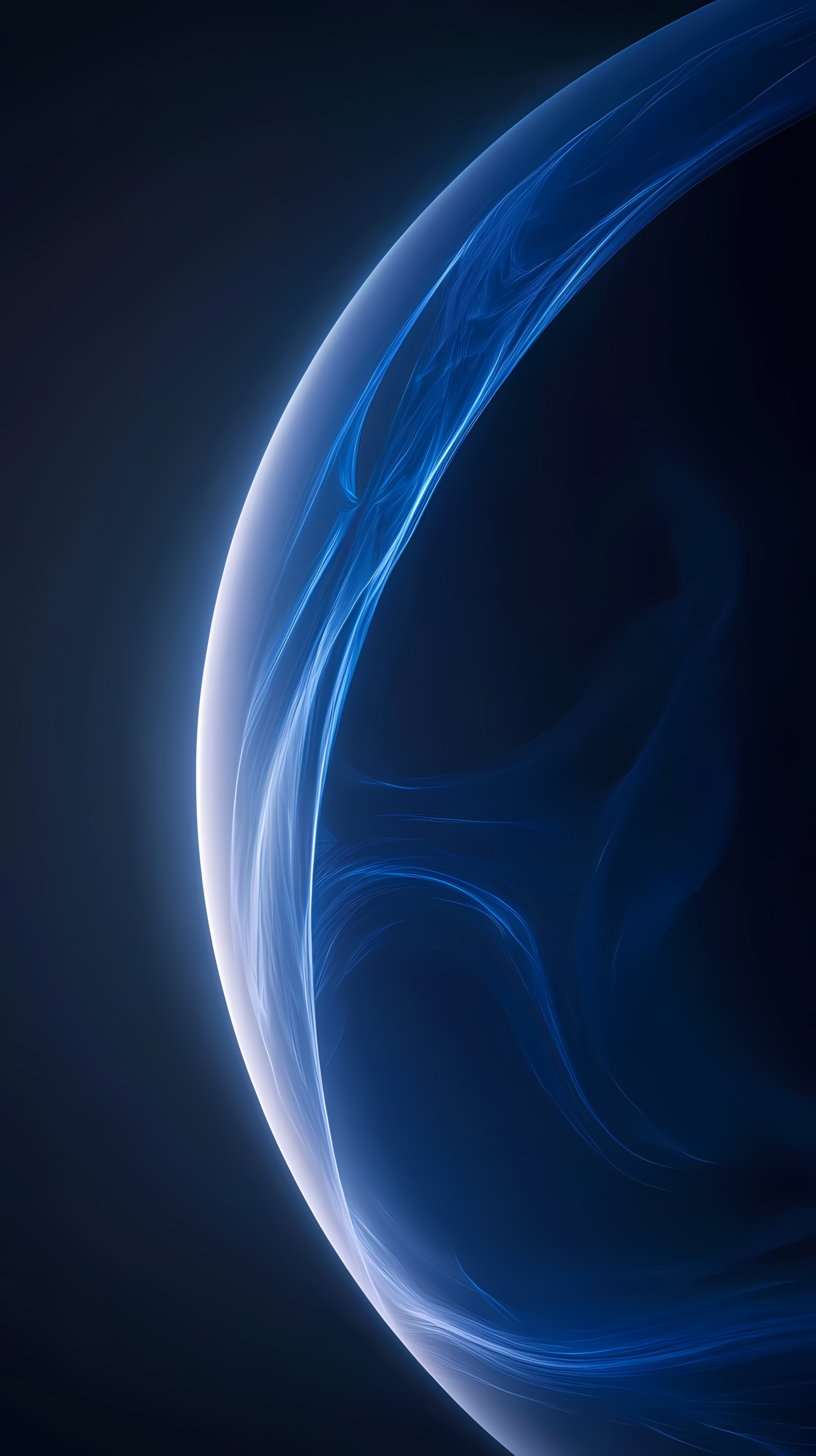 Abstract blue globe with digital circuits, symbolizing innovation and the revival of advanced manufacturing technology