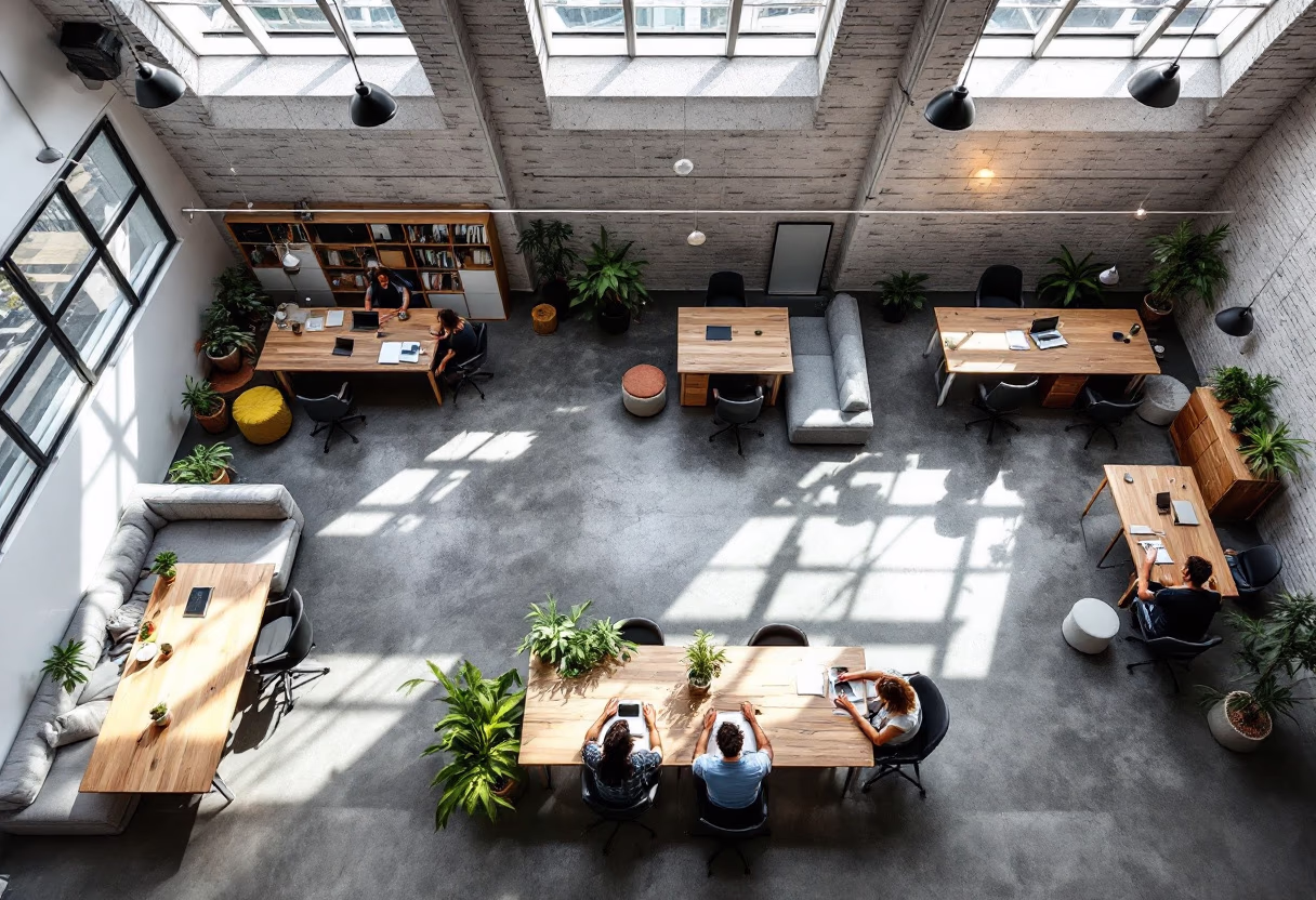 image of open office space (for an hr tech)