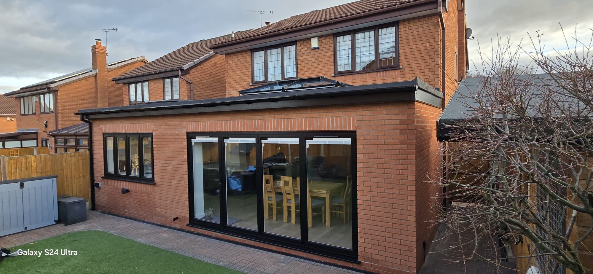 large extension build by wizard design and build ltd.