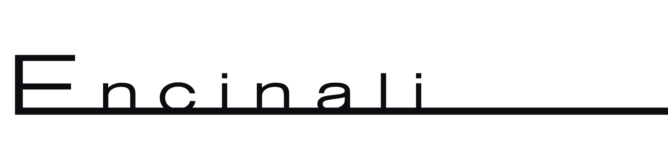Encinali line logo