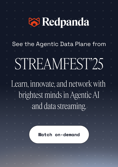 Graphic for Redpanda Streamfest 2025