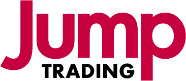 Jump Trading logo text in bold red font.