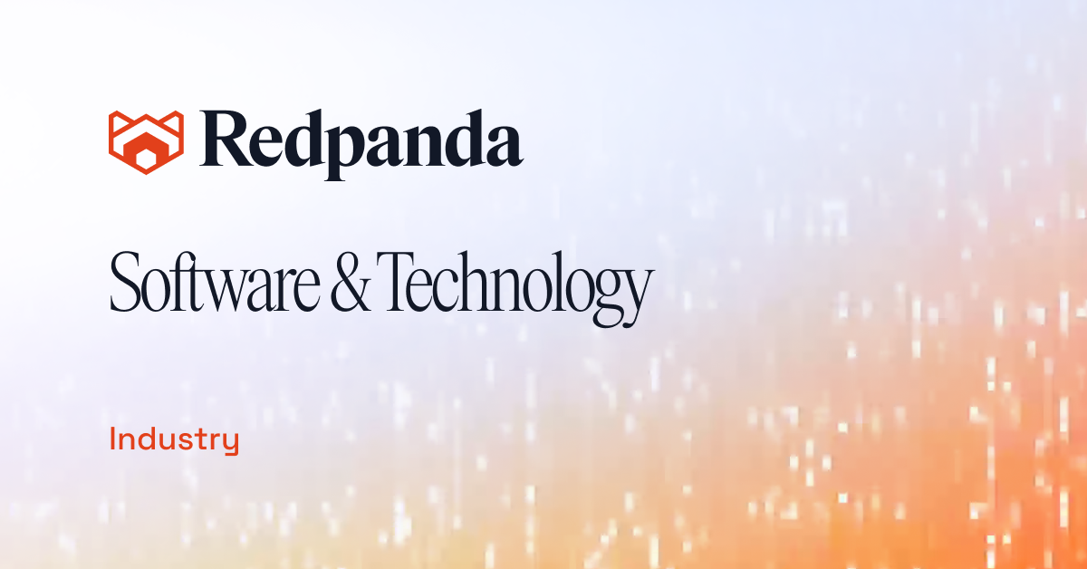 Data Streaming & Agentic AI Infrastructure For Tech | Redpanda
